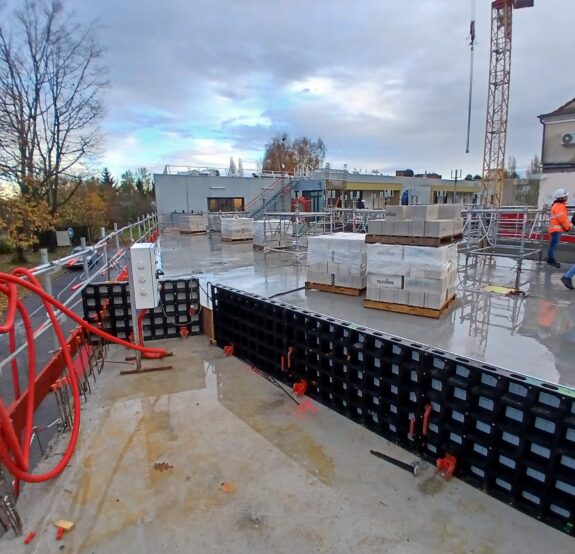 Retour sur l’avancée des travaux de reconstruction de l’Aile Nord de la clinique d’addictologie du Centre Hospitalier de Hénin-Beaumont !