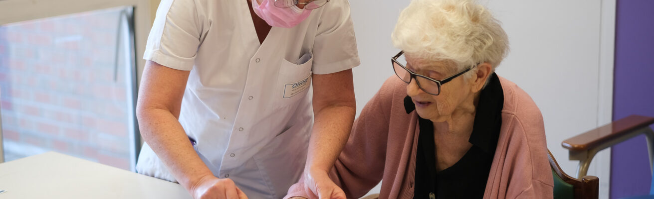 Noël à l’Hôpital de Hénin-Beaumont.