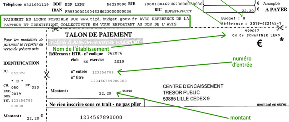 Je paie mes factures