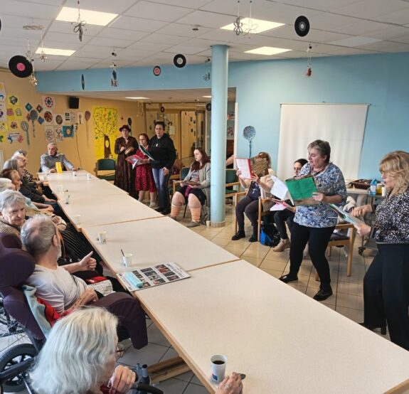 Un moment de partage en musique au Centre Hospitalier d’Hénin-Beaumont !