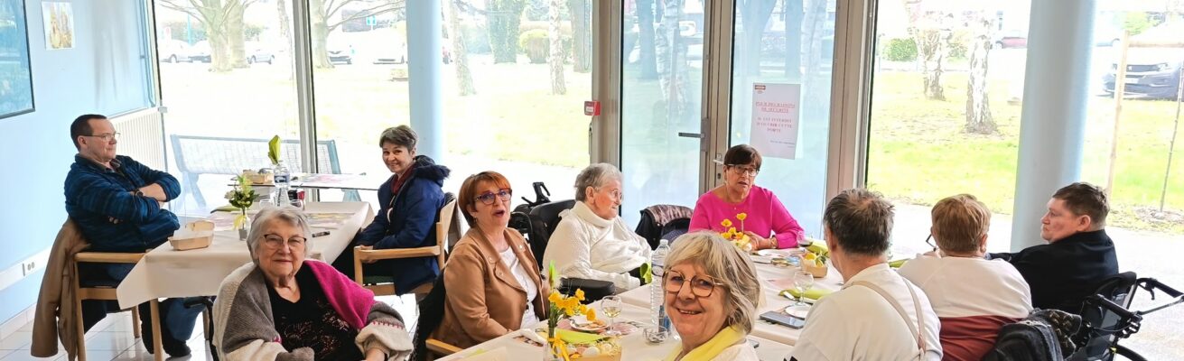 Repas de fête à l&rsquo;USLD pour Pâques.
